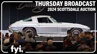 2024 SCOTTSDALE THURSDAY BROADCAST  Thursday January 25  BARRETTJACKSON 2024 AUCTION [upl. by Atiken]