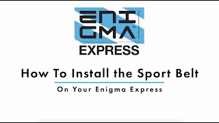 How to Install the Sport Belt on your PHLster Enigma Express [upl. by Reed]