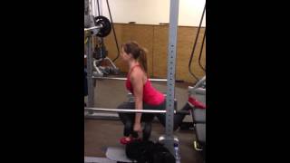 100lbs Bulgarian Split Squat PR [upl. by Alek]