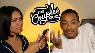 GQ Inspired Couples Quiz  DOES HE EVEN KNOW ME [upl. by Assili]