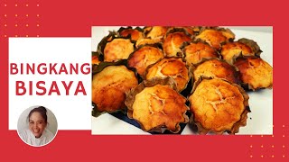 BIBINGKANG BISAYA USING RICE FLOUR EASY RECIPE [upl. by Kamillah]