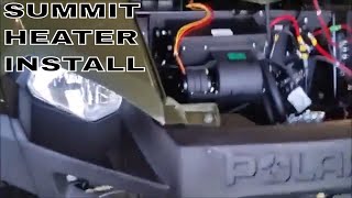 Polaris Ranger Heater Install Part 2 [upl. by Brackely]