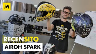 Airoh Spark Casco integrale termoplastico super cool ENG FRA sub [upl. by Branden]