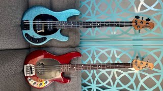 Music Man Stingray  1995 Vs 2019 Special [upl. by Violeta]