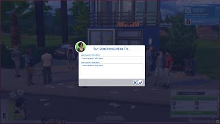 Lifes Drama Mod v21 Custom Text Box Input Interactions Showcase [upl. by Lionel193]