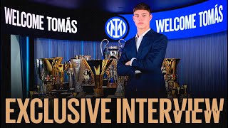 TOMAS PALACIOS  INTERVISTA ESCLUSIVA 🎙️⚫🔵 WelcomeTomas [upl. by Yerffeg556]