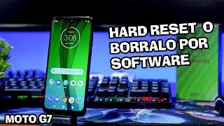 MOTO G7 ✔️Cómo Hacer Hard Reset en tu MÓVIL Borrado Restaurar contraseña FÁCIL📱OrientadorMovil [upl. by Aileek]