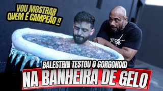 BALESTRIN TESTOU GORGONOID NA BANHEIRA DE GELO  SERÁ QUE ELE AGUENTOU [upl. by Etteroma984]