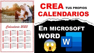 Crea tus CALENDARIOS PERSONALIZADOS 2023 AndyStifler97 [upl. by Terhune]