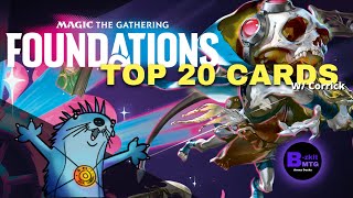 TOP20 CARDS FOUNDATIONS wCorrick ITA MTGA by Bizkit [upl. by Marbut]