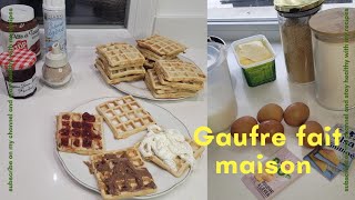 Recette gaufre facile et test gaufrier de chez Lidl marque Silver Crest [upl. by Emerick]