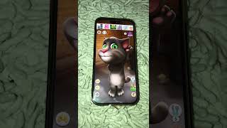 SB Movie Shark Puppet plays Talking Tom [upl. by Birdt]