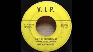 The Andantes  Like A  Nightmare  US VIP Records released 1964 [upl. by Culley]