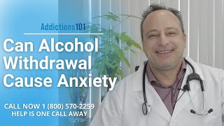 Can Alcohol Withdrawal Cause Anxiety [upl. by Yankee]