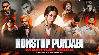 Nonstop Punjabi Mashup 2024 1 Hrs  Shubh ft Sonam Bajwa  Nain Tere Jukebox  SHUBH Music [upl. by Hentrich]