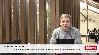 Manuel Schmid fährt zur EisstockWM [upl. by Eiramlatsyrc]