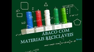 Ábaco Materiais Recicláveis [upl. by Eniamej647]