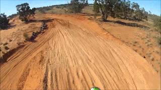 Roxby Downs Motocross track [upl. by Aenotna860]