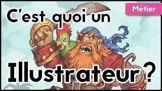 Le métier dIllustrateur [upl. by Hulbig]