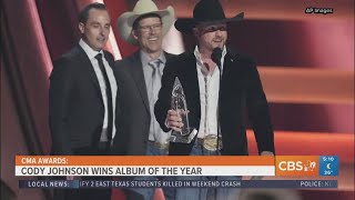 Cody Johnson wins Album of the Year at 2024 CMA Awards [upl. by Notnil]