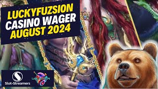 STEVE CASHES OUT twitchtvluckyfuzsion BEAT THE WAGER [upl. by Adliw]