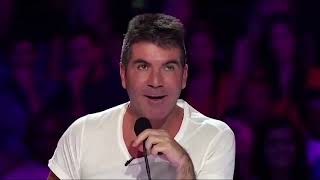 SNOGGING SIMON COWELL Contestants and Judges KISS Simon Cowell X Factor Global [upl. by Suedama]