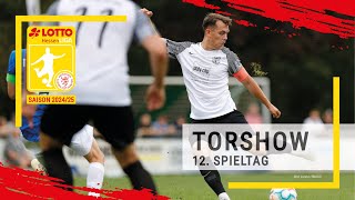 Torshow 12 Spieltag LOTTO Hessenliga 202425 [upl. by Zebe]