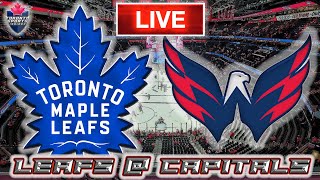 Toronto Maple Leafs vs Washington Capitals LIVE Stream Game Audio  NHL LIVE Stream Gamecast amp Chat [upl. by Phelia]