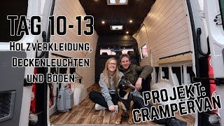 Wandverkleidung aus Holz im DIY Campervan  BF Goodrich All Terrain  Crampervan Projekt Tag 1013 [upl. by Kalman385]