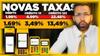 PAGSEGURO NOVA ATUALIZAÇÃO DE TAXAS 2023 A MENOR TAXA DO MERCADO  VIDEO DETALHADOPAGSEGURO [upl. by Nicol]