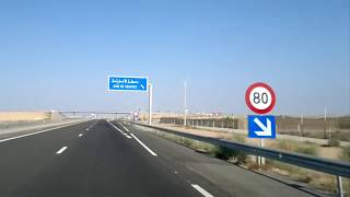 Autoroute A7 AgadirMarrakech HD 45 [upl. by Darwen38]