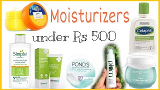 Best Moisturizer Under Rs 500 for oily dry and acne prone skin moisturizer moisturizingcream [upl. by Doownelg]