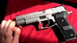 Sig P220 Match Elite Close UP [upl. by Ofloda]