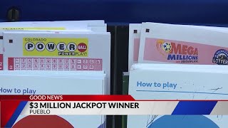 Colorado Lottery announces 3 million winner in Pueblo [upl. by Rayham962]