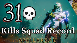 SPELLBREAK  31 KILL SQUAD WORLD RECORD [upl. by Nymrak320]