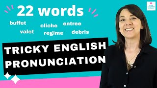 TRICKY How to Pronounce French Words in English [upl. by Gibb812]