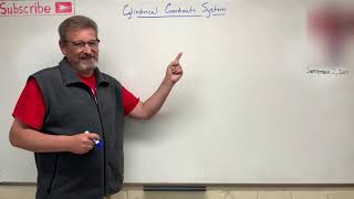 Dynamics Lesson 20  Cylindrical Coordinate System Review [upl. by Ri25]