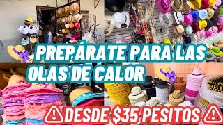 👒‼️Hermosos SOMBREROS PLAYEROS PARA ESTE CALOR 🫠 Super BARATOS y POR BULTO‼️ 😱👒🤠 [upl. by Trilley]