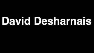 How to Pronounce David Desharnais Montreal Canadiens NHL Hockey Player [upl. by Eiramassenav295]