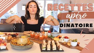 APERO DINATOIRE pour lété ✨  06 recettes simples et délicieuses [upl. by Athalia733]