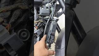 Radiator Fan Not Working  KTM Over Heating Problem radiator coolent [upl. by Barber]