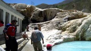 Garm Chashma hotspring near Khorog in Wakhan Valley Tajikistan [upl. by Yssirk]