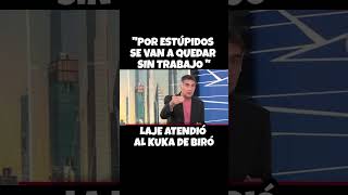 ANTONIO LAJE ATENDIÓ AL KUKA DE BIRÓ milei2027 LLA VLLC CFK aerolineasargentinas [upl. by Klimesh]