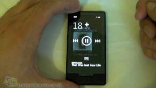 Zune interface Demo [upl. by Gregoire]