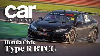 Driving a Honda Touring Car  BTCC Civic Type R review [upl. by Thornburg]