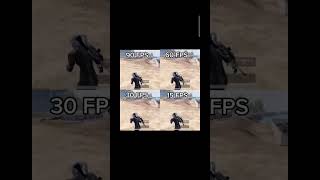 90 vs 60 vs 30 vs 15 fps in bgmi [upl. by Pik953]