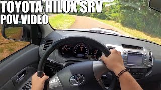 Toyota Hilux SRV 30 TD 2013  POV Video [upl. by Lolly]