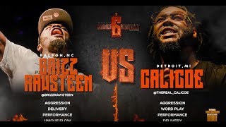 CALICOE VS BRIZZ RAWSTEEN SMACK URL RAP BATTLE  URLTV [upl. by Eimyaj]