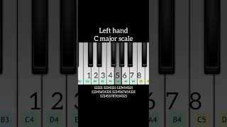 Piano Exercise to improve your both hands  piano tutorial shorts piano shortsfeed [upl. by Anirehs425]