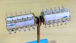 Amazing Electronic Project Using DC Motor  DJ Light [upl. by Erdried]